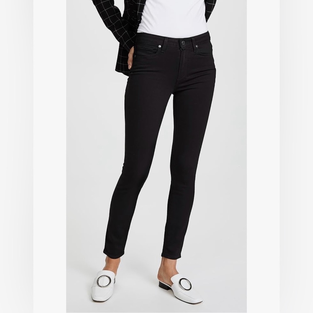 PAIGE Verdugo Ultra Skinny Black Stretch Jeans 31